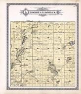 Township 41 N., Range 15 W., Fairview, Swiss, Loon Lake, Twenty Six, Bear, Staples, Burlingame Lake, Burnett County 1915